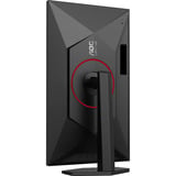 AOC U27G4R 27" 4K Ultra HD Moniteur gaming Noir/rouge, 1x DisplayPort, 2x HDMI, 4x USB-A, 160 Hz / 320 Hz