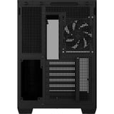 ASUS A32 PLUS boîtier midi tower Noir | 2x USB-A | 1x USB-C | RGB | Window