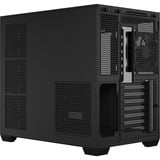 ASUS A32 PLUS boîtier midi tower Noir | 2x USB-A | 1x USB-C | RGB | Window