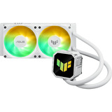 ASUS TUF Gaming LC III 240 ARGB, Watercooling Blanc, Refroidisseur de liquide tout-en-un, 12 cm, Blanc