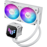 ASUS TUF Gaming LC III 240 ARGB, Watercooling Blanc, Refroidisseur de liquide tout-en-un, 12 cm, Blanc