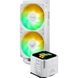 ASUS TUF Gaming LC III 240 ARGB, Watercooling Blanc, Refroidisseur de liquide tout-en-un, 12 cm, Blanc