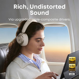 Anker  casque on-ear Crème