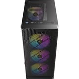 Antec  boîtier midi tower Noir | 3x USB-A | Window