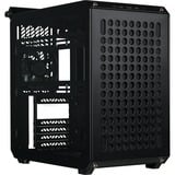 Cooler Master QUBE 500 Flatpack boîtier cube Noir | 2x USB-A | 1x USB-C | Verre Trempé