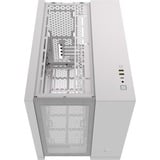 Corsair 2500D Airflow boîtier mini tower Blanc | 2x USB-A | 1x USB-C | Verre Trempé