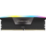 Corsair Vengeance RGB 16 Go DDR5-5200 (2x 8 Go) mémoire vive Noir, CMH16GX5M2B5200C40, L’UDIMM, XMP 3.0