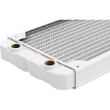 Corsair XR5 Support de radiateur Blanc, Support de radiateur, Laiton, Cuivre, Blanc, 1/4", 60 °C, 2 ventilateur(s)