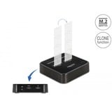 DeLOCK Station d'accueil M.2 pour 2x SSD M.2 SATA Noir
