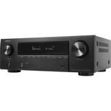 Denon AVR-X1800H, Récepteur audio/vidéo Noir, 7.2 canaux, 6x HDMI, Dolby Atmos