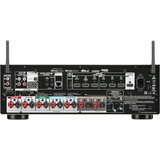 Denon AVR-X1800H, Récepteur audio/vidéo Noir, 7.2 canaux, 6x HDMI, Dolby Atmos