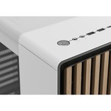 Fractal Design North, Boîtier PC Blanc, 2x USB-A 3.2 (5 Gbit/s), 1x USB-C 3.2 (10 Gbit/s), 2x Audio, Window-kit