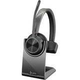 HP Poly Voyager 4310 on-ear headset casque  Noir, Bluetooth, USB-C, ANC, socle de charge