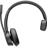 HP Poly Voyager 4310 on-ear headset casque  Noir, Bluetooth, USB-C, ANC, socle de charge