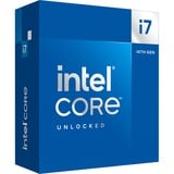 Intel® Core i7-14700K, 3,4 GHz (5,6 GHz Turbo Boost) socket 1700 processeur "Raptor Lake-S", Unlocked, processeur en boîte