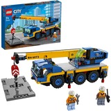 LEGO City Great Vehicles 60324 La Grue Mobile, Jouets de construction Jeu de construction, 7 an(s), Plastique, 340 pièce(s), 685 g