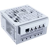 Lian Li Rotational Shift 1000G + Hub alimentation  modulaire 1000 watt Blanc, 1x 12V-2x6, 4x PCIe, Hub 4x connecteurs USB