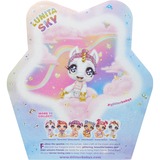 MGA Entertainment Glitter Babyz - poupée licorne - arc-en-ciel blanc (Lunita Sky) 