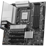 MSI PRO B860M-A WIFI carte mère socket 1851 Argent, RAID, 5Gb-LAN, Wi-Fi 7, BT, Sound, ATX