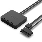 NZXT F120 RGB DUO ventilateurs de boîtier Noir, 3 pièces, 120 x 120 x 25 mm, PWM, contrôleur inclus