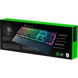 Razer Huntsman V3 Pro RGB clavier gaming mécanique Noir, Layout US (QWERTY), Razer Analog Optical Gen 2, 100%, Double-shot PBT