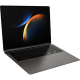 SAMSUNG Galaxy Book3 Pro 360 (NP960QFG-KA1BE) 16" PC portable Gris foncé | Core i7-1360P | Iris Xe Graphics | 16 Go | 512 Go SSD