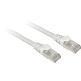 Sharkoon Câble réseau RJ-45 S/FTP Cat.7a Blanc, 3 mètres, câble brut