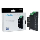 Shelly Wave Pro Shutter LR (EU), Relais Noir, Z-Wave, rail DIN, volets/stores