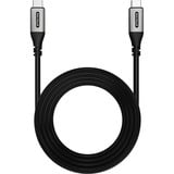 Sitecom USB-C, Câble Noir, 2 mètres, 240 W