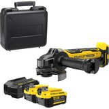 Stanley Fatmax Brushless V20 18V, Meuleuse d'angle Jaune/Noir, 2x Batterie et chargeur inclus
