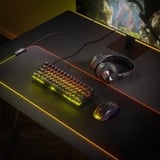 SteelSeries Apex Pro Mini, clavier gaming Noir, Layout FR, SteelSeries OmniPoint 2.0, FR layout, SteelSeries OmniPoint 2.0, 60%, RGB LED, Double Shot PBT Keycaps