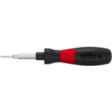 Wiha Jeu de tournevis E speedE Industrial, 5 pièces Noir/Rouge, Embout, chargeur USB et batterie inclus
