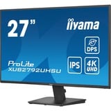 iiyama ProLite XU2792UHSU-B6 27" 4K Ultra HD Moniteur Noir, 1x DisplayPort, 1x HDMI, 1x USB-C, 3x USB-A