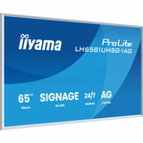 iiyama iiya 65 L LH6581UHSG-1AG 60Hz 4K VA, Affichage public Blanc