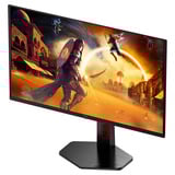 AOC Q27G4ZDR 26.5" Moniteur gaming  Noir/Rouge, 2x HDMI, DisplayPort, 2x USB-A. USB-B, 240 Hz