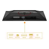AOC Q27G4ZDR 26.5" Moniteur gaming  Noir/Rouge, 2x HDMI, DisplayPort, 2x USB-A. USB-B, 240 Hz