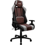 Aerocool BARON AeroSuede Siège de jeu universel Gris, Rouge, Siège gaming Bourgogne/gris, Siège de jeu universel, 150 kg, 125 kg, Nylon, Acier, Gris, Rouge