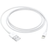 Apple USB-A 2.0 vers Lightning, Câble Blanc, 1 mètre