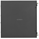 Corsair Panneau latéral solide iCUE 4000 Airflow, Partie latéral Noir