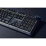 Corsair SKIFF 100 RGB clavier gaming Noir, Layout US (QWERTY), Membrane, 100%, LED RGB