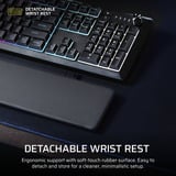 Corsair SKIFF 100 RGB clavier gaming Noir, Layout US (QWERTY), Membrane, 100%, LED RGB