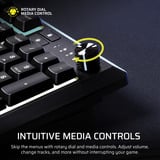 Corsair SKIFF 100 RGB clavier gaming Noir, Layout US (QWERTY), Membrane, 100%, LED RGB