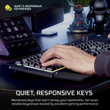 Corsair SKIFF 100 RGB clavier gaming Noir, Layout US (QWERTY), Membrane, 100%, LED RGB