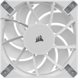 Corsair iCUE AF120 RGB ELITE WHITE + Lighting Node CORE, Ventilateur de boîtier Blanc