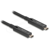 DeLOCK Câble USB-C optique actif Noir, 5 mètres, 8K
