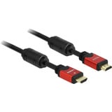DeLOCK HDMI haute vitesse - HDMI A mâle > HDMI A mâle, Câble Noir, 3 mètres