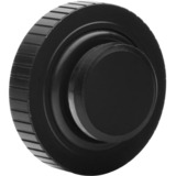 EKWB EK-Quantum Torque Plug w/Badge - Black, Vis Noir/Argent