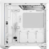 Fractal Design Compact RGB White TG Clear, Boîtier PC Blanc
