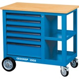 GEDORE 6620620 établi, Chariot à outils bleu, 530 mm, 880 mm, 85 kg