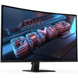 GIGABYTE GS32QCA 31.5" Moniteur gaming incurvé  Noir, 180 Hz, HDMI, Displayport, AMD Free-Sync